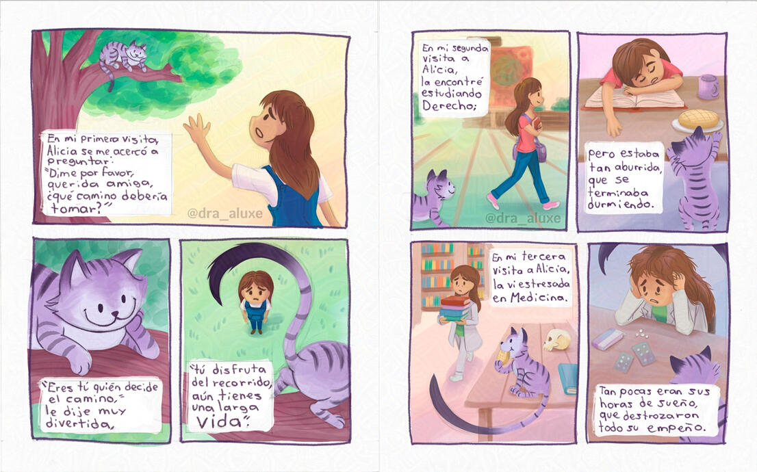 Alice y la gatita (Proyecto de maestría)