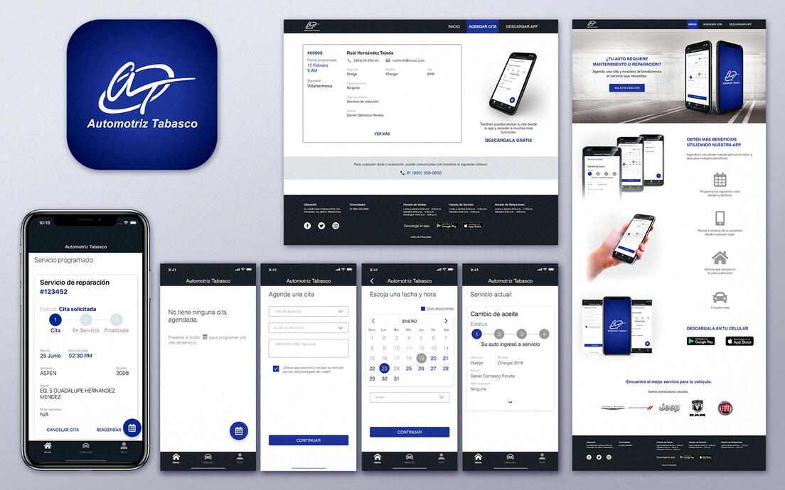 Automotriz Tabasco - Servicio de mantenimiento automotriz (Branding, publicidad y social media)